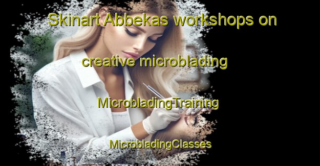 Skinart Abbekas workshops on creative microblading | #MicrobladingTraining #MicrobladingClasses #SkinartTraining-Sweden