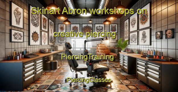 Skinart Abron workshops on creative piercing | #PiercingTraining #PiercingClasses #SkinartTraining-Sweden