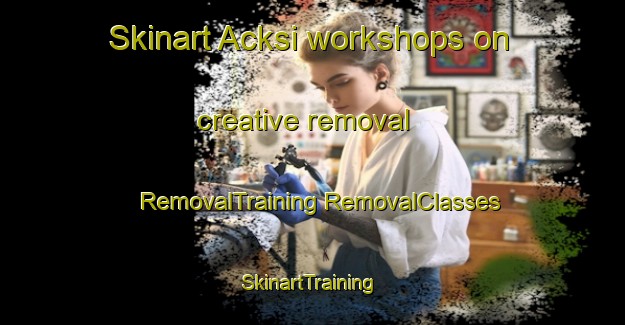 Skinart Acksi workshops on creative removal | #RemovalTraining #RemovalClasses #SkinartTraining-Sweden