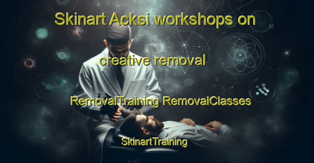 Skinart Acksi workshops on creative removal | #RemovalTraining #RemovalClasses #SkinartTraining-Sweden