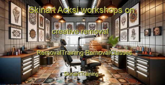 Skinart Acksi workshops on creative removal | #RemovalTraining #RemovalClasses #SkinartTraining-Sweden