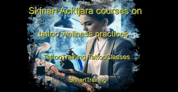 Skinart Acktjara courses on tattoo wellness practices | #TattooTraining #TattooClasses #SkinartTraining-Sweden