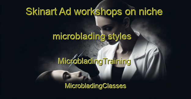 Skinart Ad workshops on niche microblading styles | #MicrobladingTraining #MicrobladingClasses #SkinartTraining-Sweden