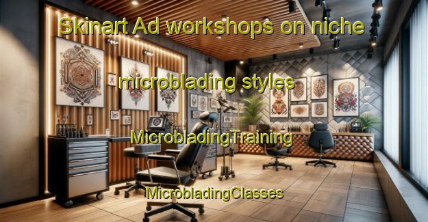 Skinart Ad workshops on niche microblading styles | #MicrobladingTraining #MicrobladingClasses #SkinartTraining-Sweden