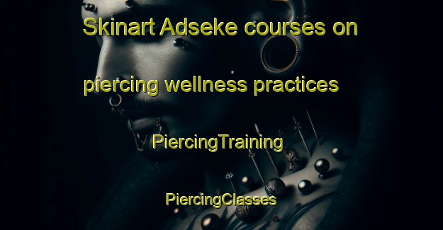 Skinart Adseke courses on piercing wellness practices | #PiercingTraining #PiercingClasses #SkinartTraining-Sweden