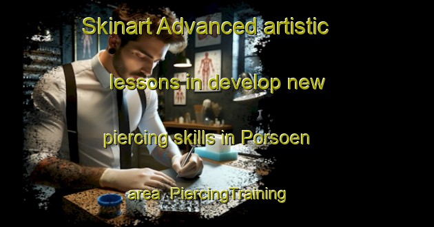 Skinart Advanced artistic lessons in develop new piercing skills in Porsoen area | PiercingTraining | PiercingClasses | SkinartTraining-Sweden