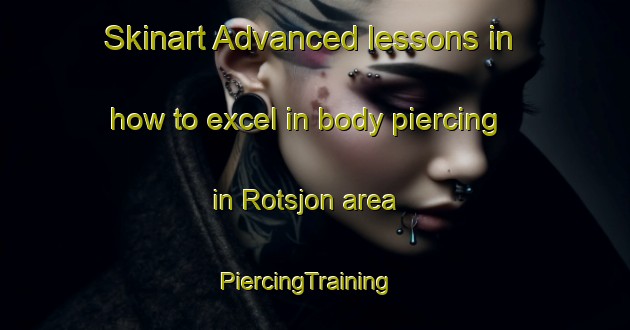 Skinart Advanced lessons in how to excel in body piercing in Rotsjon area | PiercingTraining | PiercingClasses | SkinartTraining-Sweden