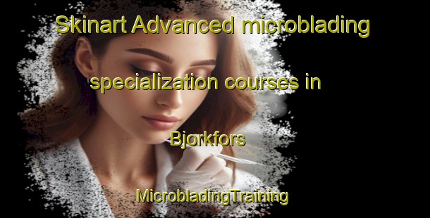 Skinart Advanced microblading specialization courses in Bjorkfors | #MicrobladingTraining #MicrobladingClasses #SkinartTraining-Sweden