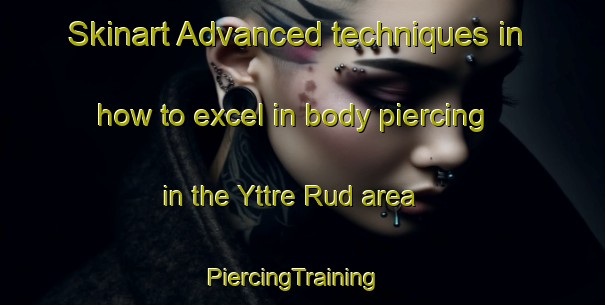 Skinart Advanced techniques in how to excel in body piercing in the Yttre Rud area | PiercingTraining | PiercingClasses | SkinartTraining-Sweden
