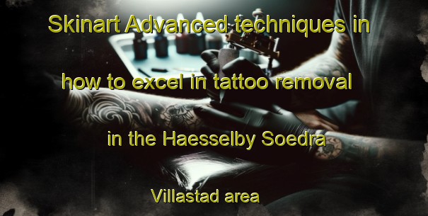 Skinart Advanced techniques in how to excel in tattoo removal in the Haesselby Soedra Villastad area | RemovalTraining | RemovalClasses | SkinartTraining-Sweden