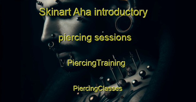 Skinart Aha introductory piercing sessions | #PiercingTraining #PiercingClasses #SkinartTraining-Sweden