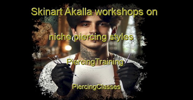 Skinart Akalla workshops on niche piercing styles | #PiercingTraining #PiercingClasses #SkinartTraining-Sweden