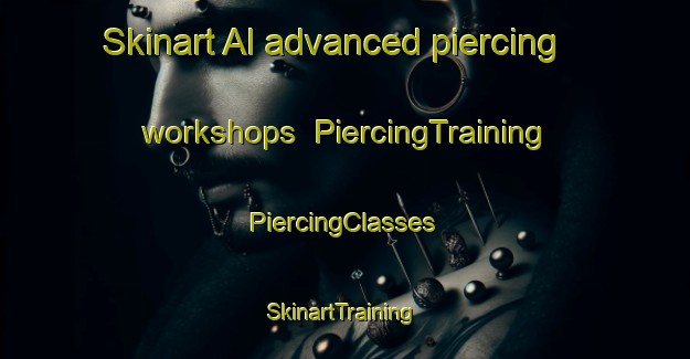 Skinart Al advanced piercing workshops | #PiercingTraining #PiercingClasses #SkinartTraining-Sweden