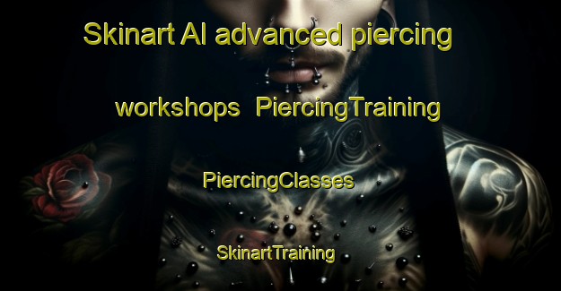 Skinart Al advanced piercing workshops | #PiercingTraining #PiercingClasses #SkinartTraining-Sweden