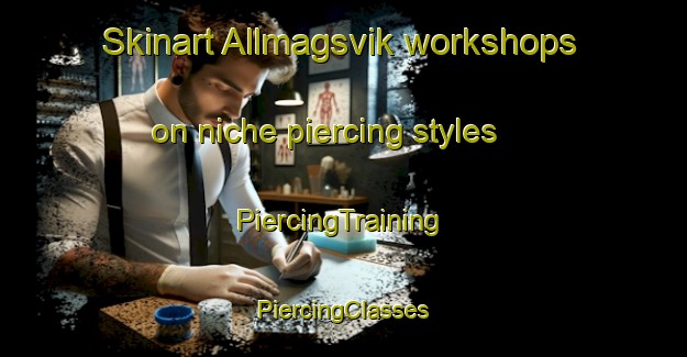 Skinart Allmagsvik workshops on niche piercing styles | #PiercingTraining #PiercingClasses #SkinartTraining-Sweden