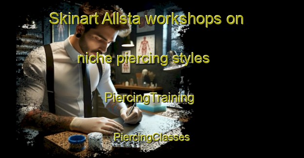 Skinart Allsta workshops on niche piercing styles | #PiercingTraining #PiercingClasses #SkinartTraining-Sweden