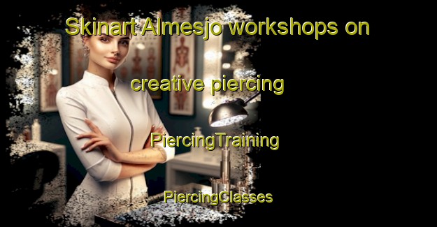 Skinart Almesjo workshops on creative piercing | #PiercingTraining #PiercingClasses #SkinartTraining-Sweden