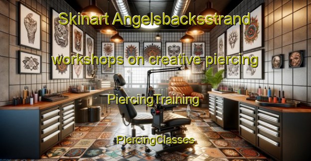 Skinart Angelsbacksstrand workshops on creative piercing | #PiercingTraining #PiercingClasses #SkinartTraining-Sweden