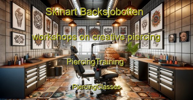 Skinart Backsjobotten workshops on creative piercing | #PiercingTraining #PiercingClasses #SkinartTraining-Sweden