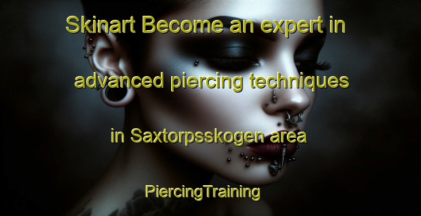 Skinart Become an expert in advanced piercing techniques in Saxtorpsskogen area | PiercingTraining | PiercingClasses | SkinartTraining-Sweden