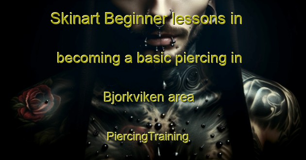 Skinart Beginner lessons in becoming a basic piercing in Bjorkviken area | PiercingTraining | PiercingClasses | SkinartTraining-Sweden