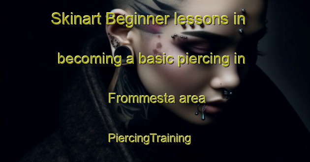 Skinart Beginner lessons in becoming a basic piercing in Frommesta area | PiercingTraining | PiercingClasses | SkinartTraining-Sweden