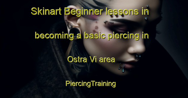 Skinart Beginner lessons in becoming a basic piercing in Ostra Vi area | PiercingTraining | PiercingClasses | SkinartTraining-Sweden