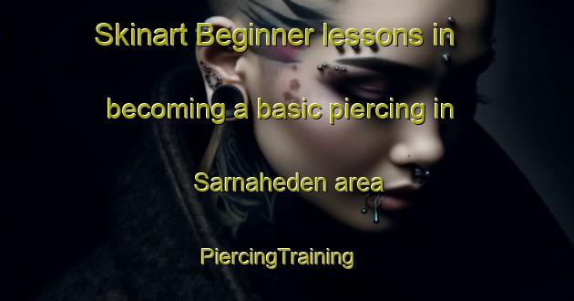 Skinart Beginner lessons in becoming a basic piercing in Sarnaheden area | PiercingTraining | PiercingClasses | SkinartTraining-Sweden