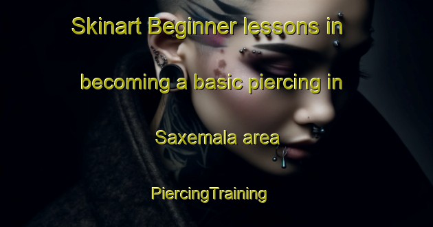 Skinart Beginner lessons in becoming a basic piercing in Saxemala area | PiercingTraining | PiercingClasses | SkinartTraining-Sweden