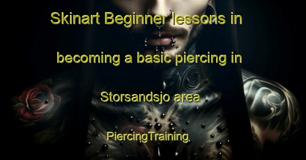 Skinart Beginner lessons in becoming a basic piercing in Storsandsjo area | PiercingTraining | PiercingClasses | SkinartTraining-Sweden