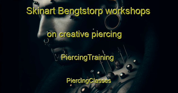 Skinart Bengtstorp workshops on creative piercing | #PiercingTraining #PiercingClasses #SkinartTraining-Sweden