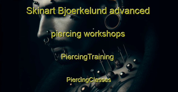 Skinart Bjoerkelund advanced piercing workshops | #PiercingTraining #PiercingClasses #SkinartTraining-Sweden