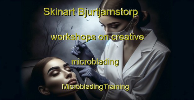 Skinart Bjurtjarnstorp workshops on creative microblading | #MicrobladingTraining #MicrobladingClasses #SkinartTraining-Sweden