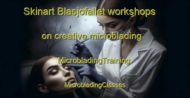 Skinart Blasjofallet workshops on creative microblading | #MicrobladingTraining #MicrobladingClasses #SkinartTraining-Sweden