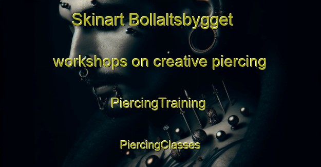 Skinart Bollaltsbygget workshops on creative piercing | #PiercingTraining #PiercingClasses #SkinartTraining-Sweden