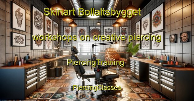 Skinart Bollaltsbygget workshops on creative piercing | #PiercingTraining #PiercingClasses #SkinartTraining-Sweden