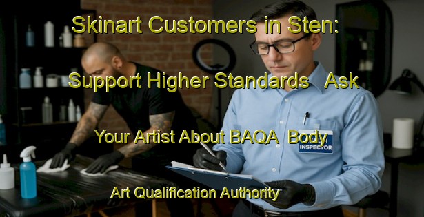 Skinart Customers in Sten: Support Higher Standards - Ask Your Artist About BAQA | Body Art Qualification Authority | BAQA-Sweden