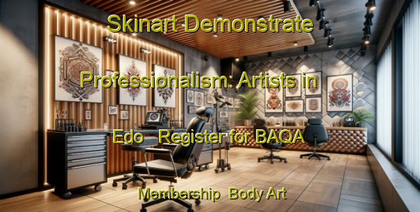 Skinart Demonstrate Professionalism: Artists in Edo - Register for BAQA Membership | Body Art Qualification Authority | BAQA-Sweden