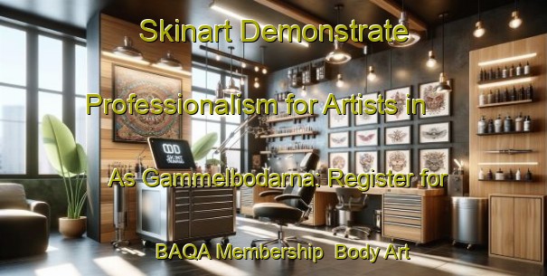 Skinart Demonstrate Professionalism for Artists in As Gammelbodarna: Register for BAQA Membership | Body Art Qualification Authority | BAQA-Sweden