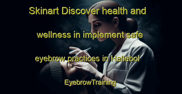Skinart Discover health and wellness in implement safe eyebrow practices in Hallebol | EyebrowTraining | EyebrowClasses | SkinartTraining-Sweden
