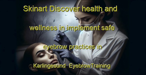 Skinart Discover health and wellness in implement safe eyebrow practices in Karlingesund | EyebrowTraining | EyebrowClasses | SkinartTraining-Sweden