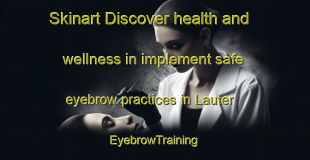 Skinart Discover health and wellness in implement safe eyebrow practices in Lauter | EyebrowTraining | EyebrowClasses | SkinartTraining-Sweden