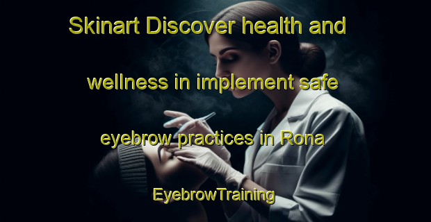 Skinart Discover health and wellness in implement safe eyebrow practices in Rona | EyebrowTraining | EyebrowClasses | SkinartTraining-Sweden