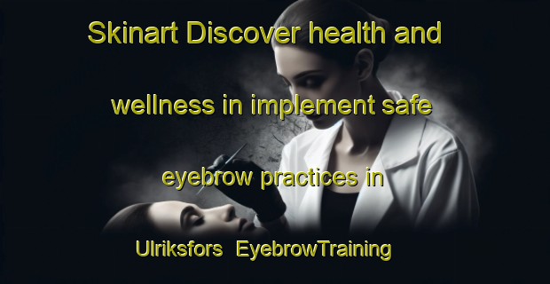 Skinart Discover health and wellness in implement safe eyebrow practices in Ulriksfors | EyebrowTraining | EyebrowClasses | SkinartTraining-Sweden