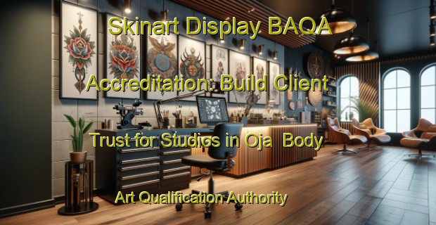 Skinart Display BAQA Accreditation: Build Client Trust for Studios in Oja | Body Art Qualification Authority | BAQA-Sweden