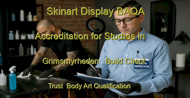 Skinart Display BAQA Accreditation for Studios in Grimsmyrheden - Build Client Trust | Body Art Qualification Authority | BAQA-Sweden