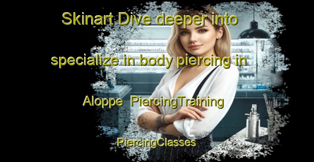 Skinart Dive deeper into specialize in body piercing in Aloppe | #PiercingTraining #PiercingClasses #SkinartTraining-Sweden