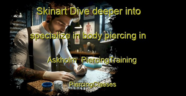 Skinart Dive deeper into specialize in body piercing in Askholm | #PiercingTraining #PiercingClasses #SkinartTraining-Sweden