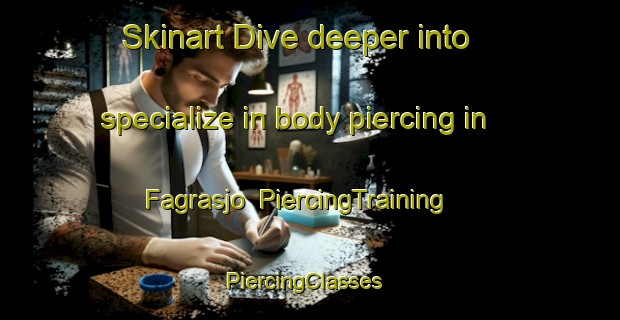 Skinart Dive deeper into specialize in body piercing in Fagrasjo | PiercingTraining | PiercingClasses | SkinartTraining-Sweden