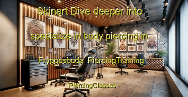 Skinart Dive deeper into specialize in body piercing in Fryggesboda | PiercingTraining | PiercingClasses | SkinartTraining-Sweden